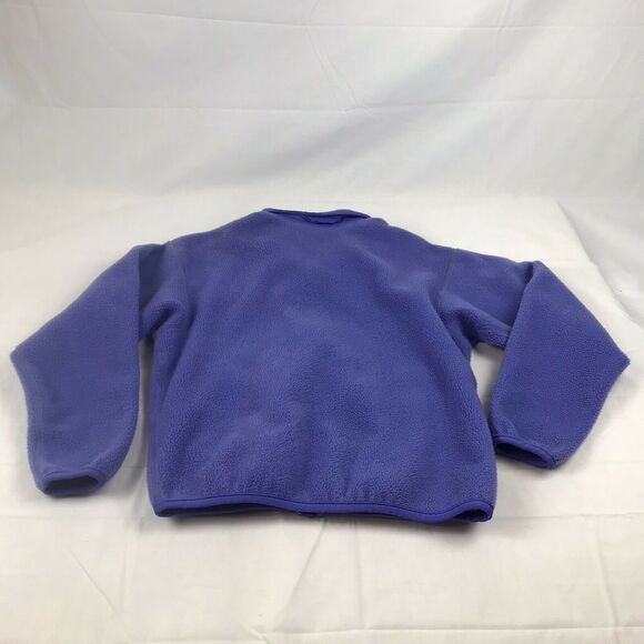 Vintage Patagonia 1990 Synchilla Full Zip Retro X Fleece Jacket Purple Womens 12 - Picture 2 of 12